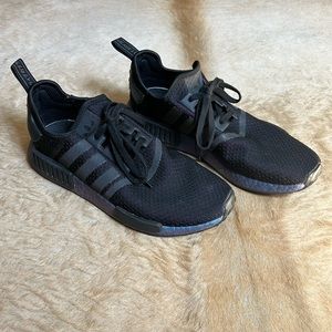 Adidas Authentic NMD R1 Goodbye Gravity Black Low Top Athletic Sneakers